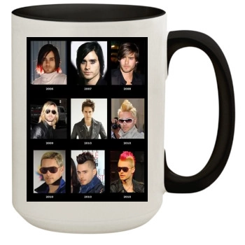 Jared Leto 15oz Colored Inner & Handle Mug