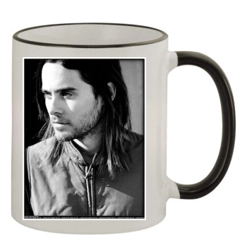 Jared Leto 11oz Colored Rim & Handle Mug