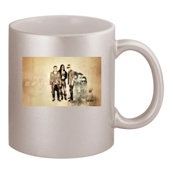 Jared Leto 11oz Metallic Silver Mug