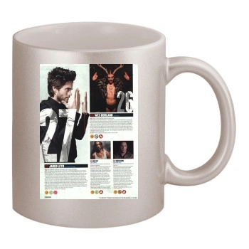 Jared Leto 11oz Metallic Silver Mug