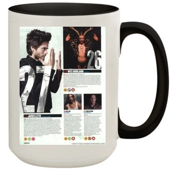 Jared Leto 15oz Colored Inner & Handle Mug