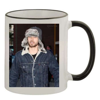 Jared Leto 11oz Colored Rim & Handle Mug