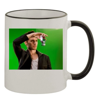 Jared Leto 11oz Colored Rim & Handle Mug