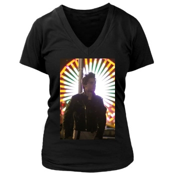 Jared Leto Women's Deep V-Neck TShirt