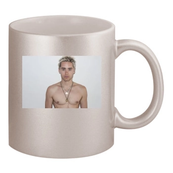 Jared Leto 11oz Metallic Silver Mug