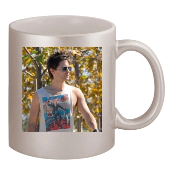 Jared Leto 11oz Metallic Silver Mug