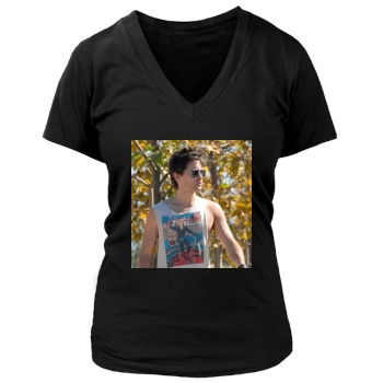 Jared Leto Women's Deep V-Neck TShirt