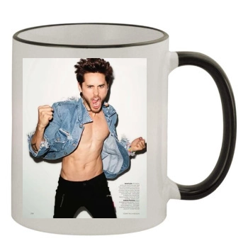 Jared Leto 11oz Colored Rim & Handle Mug