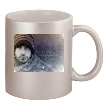 Jared Leto 11oz Metallic Silver Mug