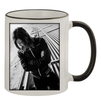 Jared Leto 11oz Colored Rim & Handle Mug