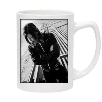 Jared Leto 14oz White Statesman Mug