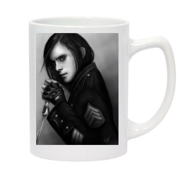 Jared Leto 14oz White Statesman Mug