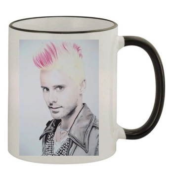 Jared Leto 11oz Colored Rim & Handle Mug