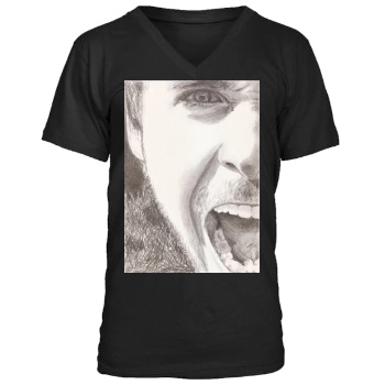 Jared Leto Men's V-Neck T-Shirt