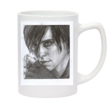 Jared Leto 14oz White Statesman Mug