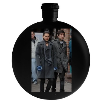 Jared Leto Round Flask