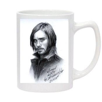 Jared Leto 14oz White Statesman Mug