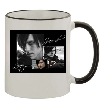 Jared Leto 11oz Colored Rim & Handle Mug