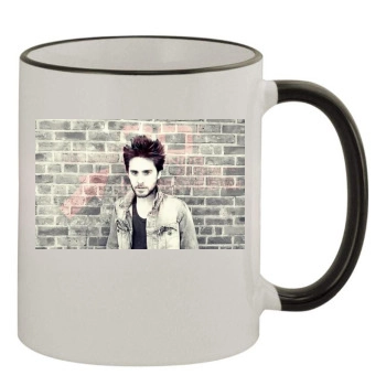 Jared Leto 11oz Colored Rim & Handle Mug