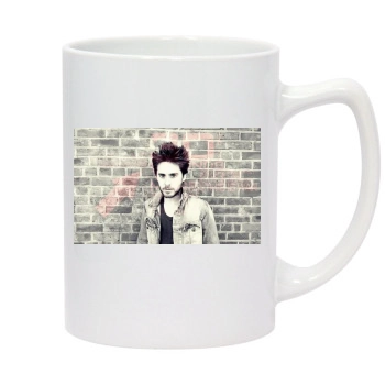 Jared Leto 14oz White Statesman Mug