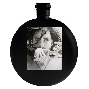 Jared Leto Round Flask