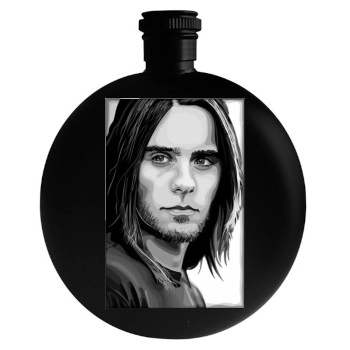 Jared Leto Round Flask