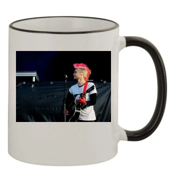 Jared Leto 11oz Colored Rim & Handle Mug