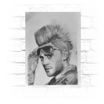 Jared Leto Metal Wall Art