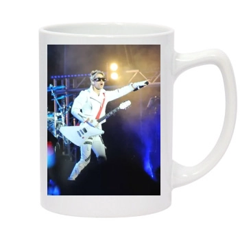 Jared Leto 14oz White Statesman Mug