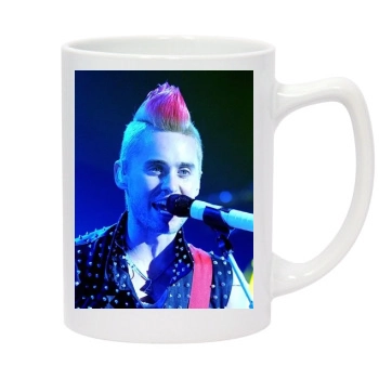 Jared Leto 14oz White Statesman Mug