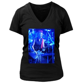 Jared Leto Women's Deep V-Neck TShirt