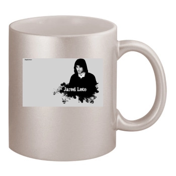 Jared Leto 11oz Metallic Silver Mug