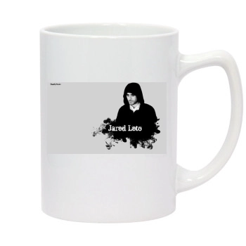 Jared Leto 14oz White Statesman Mug