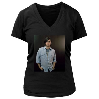 Jared Leto Women's Deep V-Neck TShirt