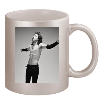 Jared Leto 11oz Metallic Silver Mug