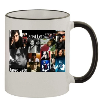 Jared Leto 11oz Colored Rim & Handle Mug