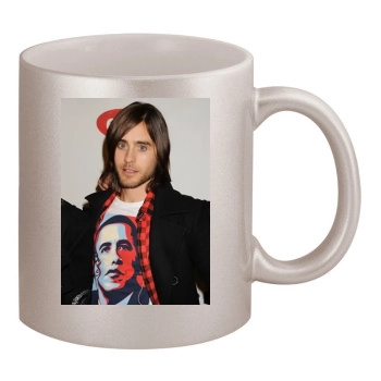 Jared Leto 11oz Metallic Silver Mug