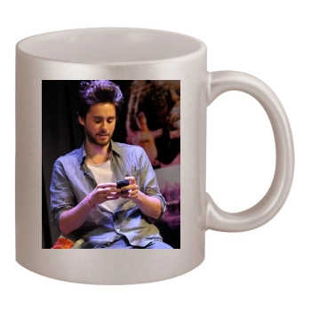 Jared Leto 11oz Metallic Silver Mug