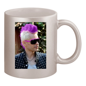 Jared Leto 11oz Metallic Silver Mug