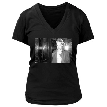 Jared Leto Women's Deep V-Neck TShirt