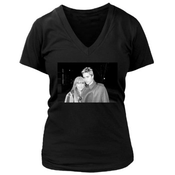 Jared Leto Women's Deep V-Neck TShirt