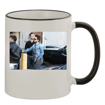 Jared Leto 11oz Colored Rim & Handle Mug