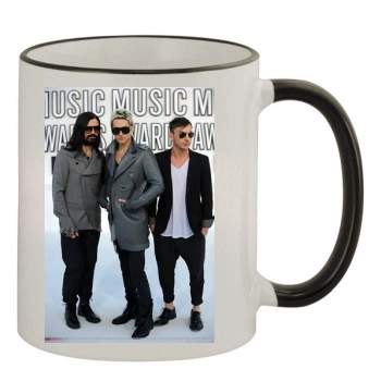 Jared Leto 11oz Colored Rim & Handle Mug