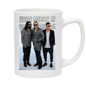 Jared Leto 14oz White Statesman Mug