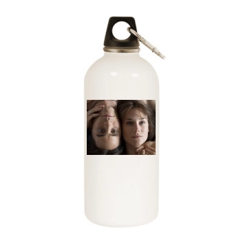 Jared Leto White Water Bottle With Carabiner