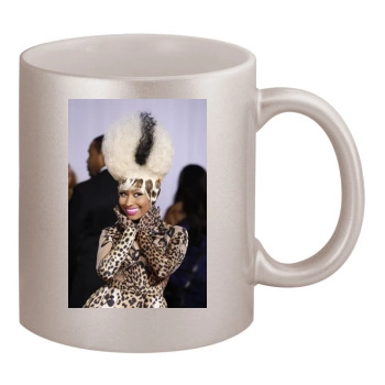 Nicki Minaj 11oz Metallic Silver Mug