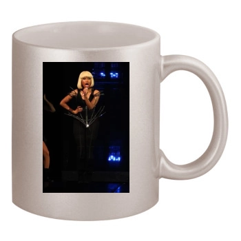 Nicki Minaj 11oz Metallic Silver Mug