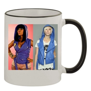 Nicki Minaj 11oz Colored Rim & Handle Mug