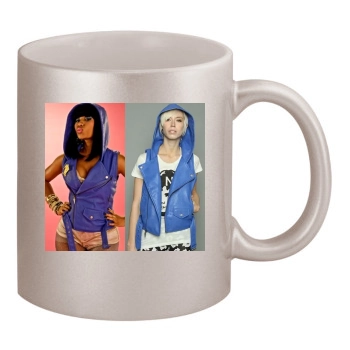 Nicki Minaj 11oz Metallic Silver Mug