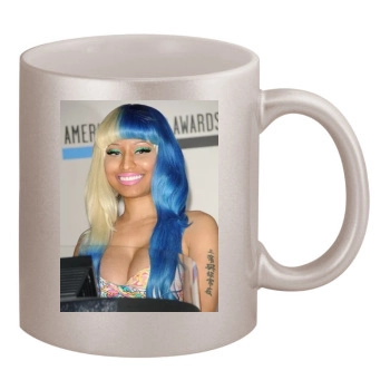 Nicki Minaj 11oz Metallic Silver Mug